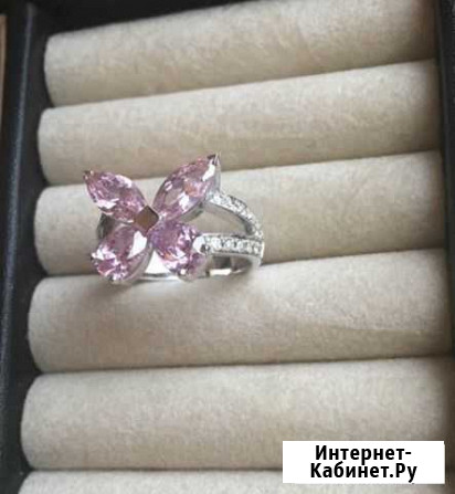 Новое золотое кольцо в стиле Graff 0.3 ct Новосибирск - изображение 1
