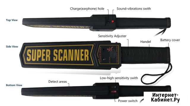 Металлоискатель новый Superscaner Краснодар - изображение 1