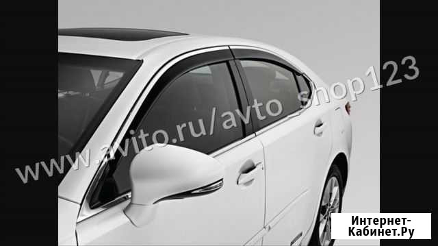 Дефлекторы окон капота Lexus LS,Lx,Gx,Gs,Es,Is,Nx Краснодар - изображение 1