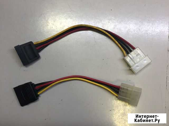 Переходник питания SATA - Molex, Molex - FDD Ижевск - изображение 1