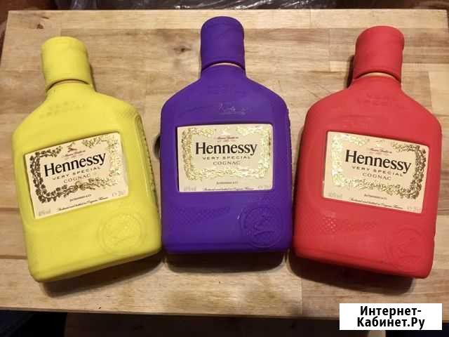 Бутылка Hennessy VS 0,2 л в желтом чехле Нижневартовск - изображение 1