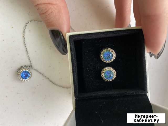 Swarovski серьги и кулон Нижний Новгород - изображение 1