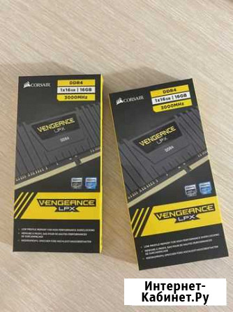 Оперативная память corsair ddr4 32gb 3000 mhz 2x16 Пенза - изображение 1