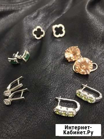 Серьги Swarovski Благовещенск - изображение 1