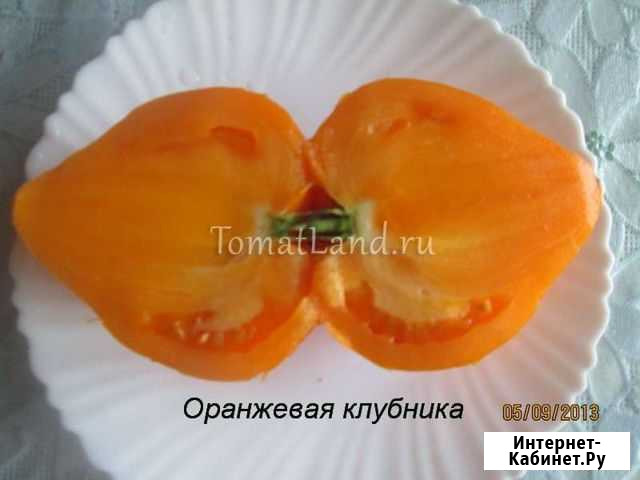 Семена томата немецкая оранжевая земляника Оренбург - изображение 1
