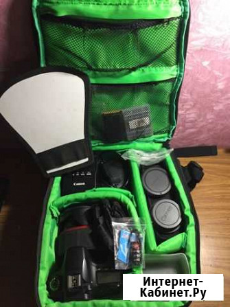 Canon 60d, объективы, вспышка, рюкзак Чебоксары - изображение 1