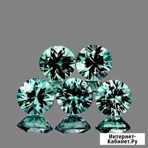 Сапфир натуральный 0,93Ct 3,50мм 5шт IF-VVS Цейлон Химки