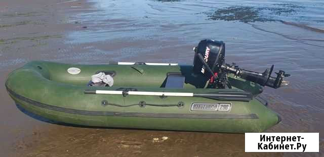 Лодка пвх 290с мотором 4л.с 4такт Жигулевск - изображение 1