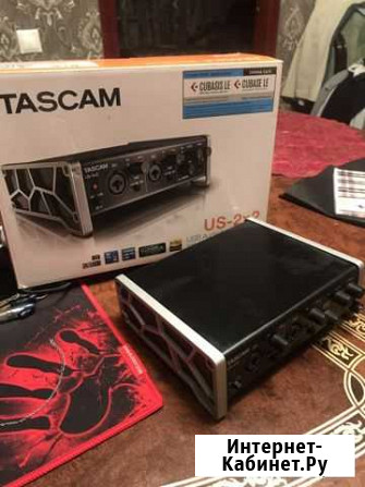 Звуковая карта tascam us-2x2 Липецк - изображение 1