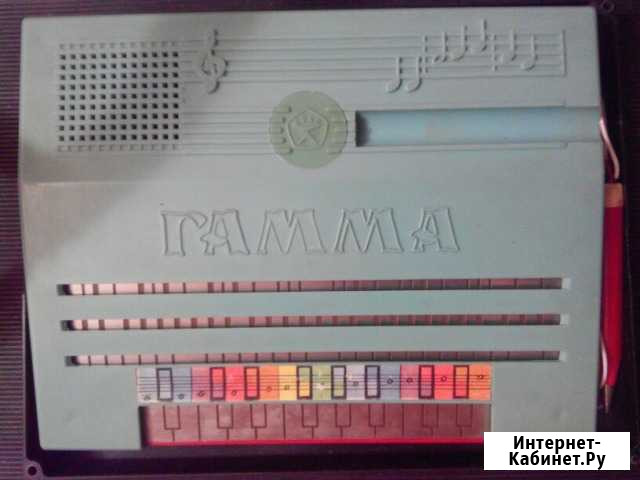 Детская музыкальная игрушка Гамма 1979 г Новосибирск - изображение 1