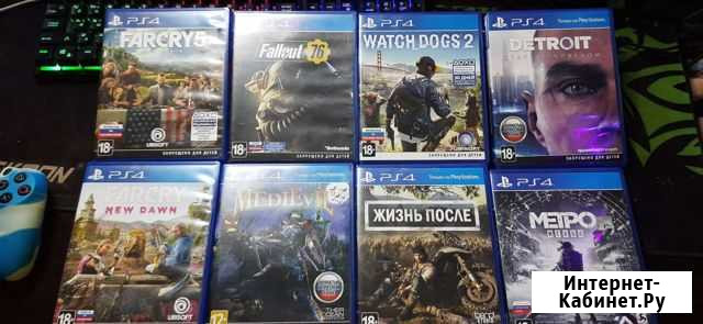 Игры на ps4 в отличном состоянии Новокузнецк - изображение 1
