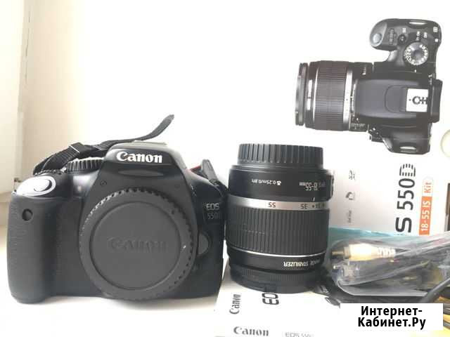 Фотоаппарат Canon 550d kit Сергиев Посад - изображение 1