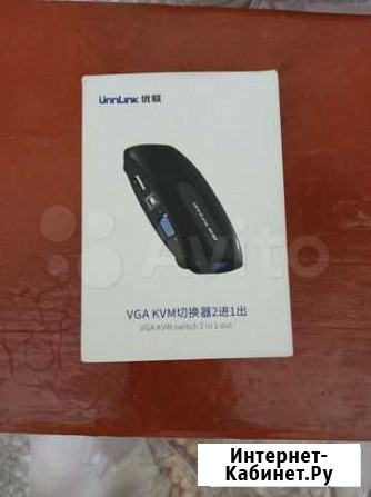 Переключатель Unnlink 2X1 VGA KVM Анжеро-Судженск - изображение 1