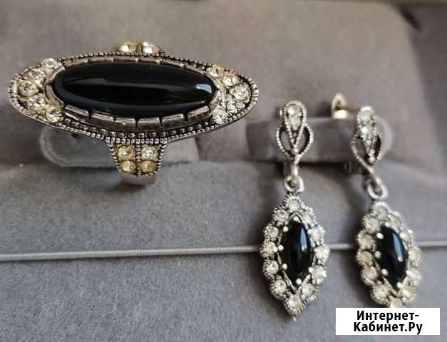 Серебряный комплект Гагарин - изображение 1