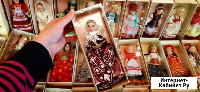 Фарфоровые куклы в разных народных костюмах Малоярославец - изображение 1