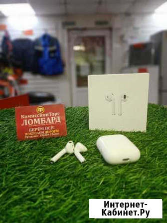 Беспроводные наушники Apple AirPods 2 Анжеро-Судженск - изображение 1