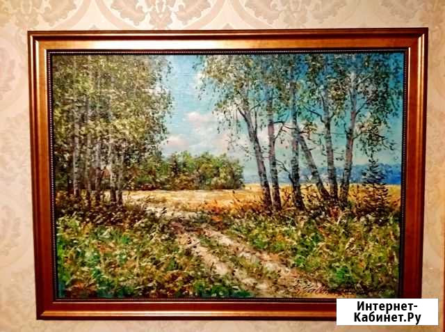 Картина авторская. Виктор Частков. Холст. Масло Ярославль - изображение 1