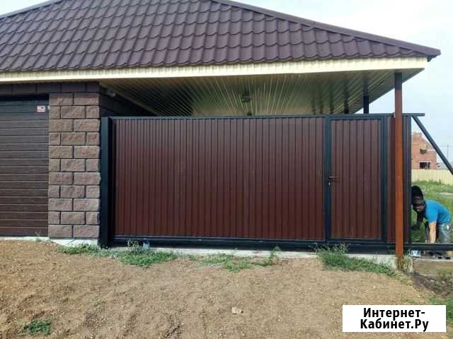 Ворота откатные Кумертау - изображение 1