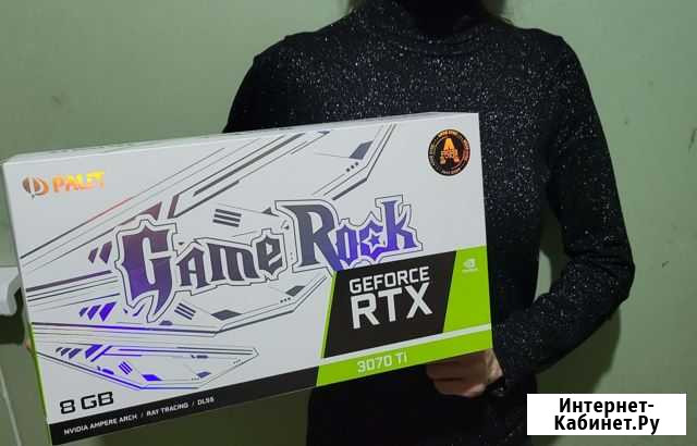 Видеокарта Palit gamerock 3070ti Ижевск - изображение 1