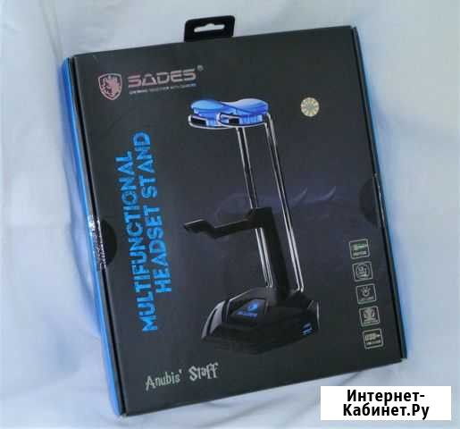 Подставку для наушников Sades Anubis Staff(Новая) Калуга - изображение 1