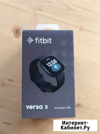 Fitbit Versa 3 black новые Воронеж - изображение 1