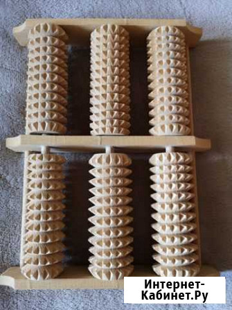 Массажер ног, новый, дерево Барнаул - изображение 1