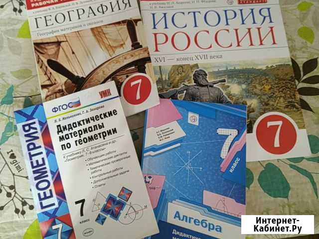 Рабочие тетради: География 7кл., история России 7к Калининград - изображение 1
