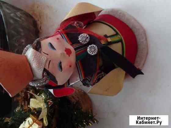 Кукла сувенирная якутка папье-маше Пермь