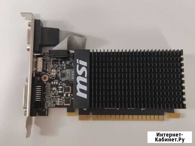 Видеокарта не определяется MSI GF GT 710 1gb Ульяновск - изображение 1