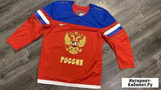 Хоккейная майка «Россия» Nike iihf Санкт-Петербург