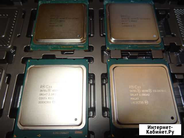 Xeon E5-2670 v2 10 ядер 20 потоков Количество Москва - изображение 1