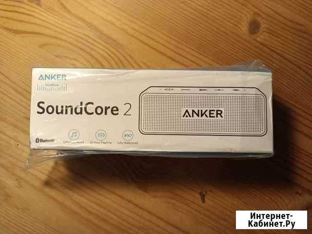 Беспроводная колонка Anker Soundcore 2, синяя Уфа - изображение 1