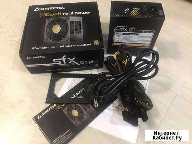 Новый Блок питания Chieftec SFX 500w Хабаровск - изображение 1