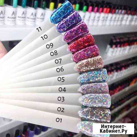 Глиттергель блестки для ногтей Новосибирск