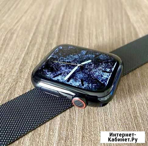 Смарт часы Apple watch 7 «+золотой ремень Чебоксары - изображение 1