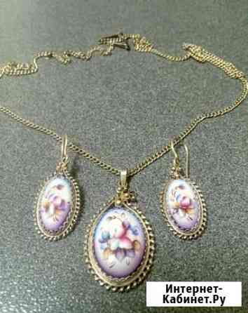 Гарнитур Серенада ростовская финифть Москва