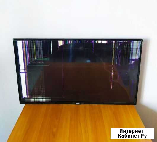 Телевизор philips 43PFS4012/12 с разбитой матрицей Липецк - изображение 1