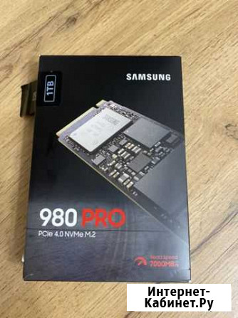 Новое Ssd samsung 980 pro 1tb m2 Екатеринбург - изображение 1