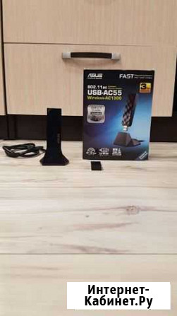 Asus USB-AC55 адаптер Wi-Fi (2,4-5GHz) (+ Обмен) Новосибирск - изображение 1