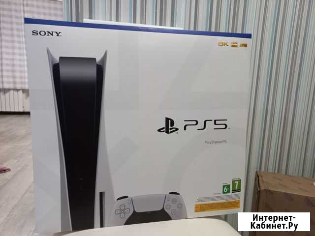 Playstation 5 с двумя геймпадами и подпиской PS+ Чебоксары - изображение 1