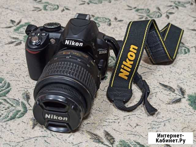 Зеркальный фотоаппарат nikon d3100 Волгодонск - изображение 1