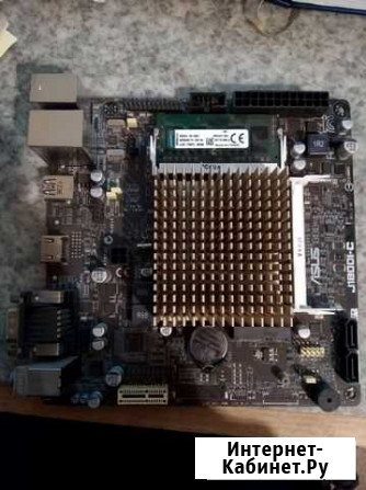 Asus J1800i-c mini-itx + память 2gb Обнинск - изображение 1
