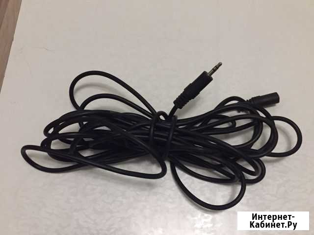 Кабель удлинитель 3,5 jack (4 м) Пермь - изображение 1