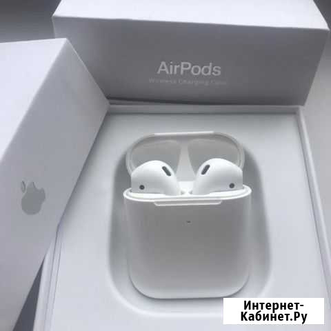 Новые AirPods 2 + чехол в подарок Тверь - изображение 1