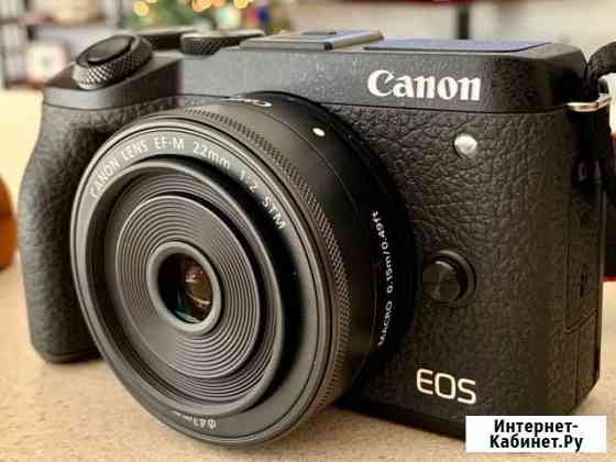 Canon eos m6 mark ii с обьективом 22mm F2 Геленджик