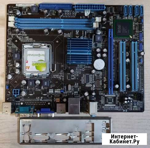 Материнская плата asus P5G41T-M LX2 (775, DDR3) Красноярск - изображение 1