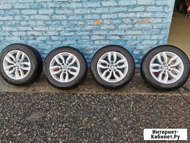 Зимние колеса 225/60/17 BMW X3 F25/26 305 стиль + Мурманск - изображение 1