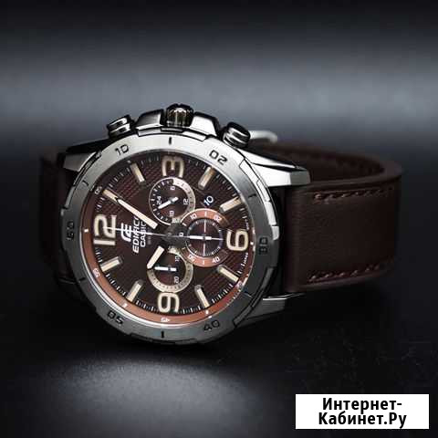 Мужские наручные часы Casio Edifice Краснодар - изображение 1