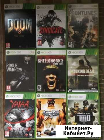 Коллекция лицензионных игр xbox 360 Тамбов - изображение 1