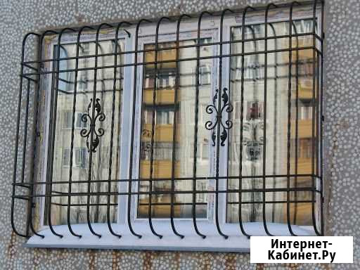 Кованые решетки на окна, лоджии, балконы N 169 Самара - изображение 1